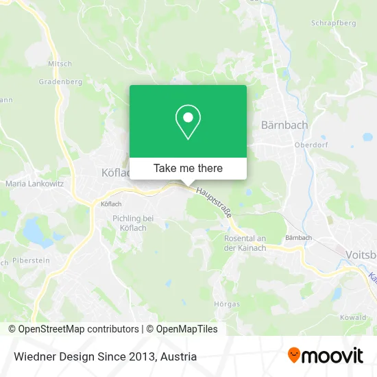 Wiedner Design Since 2013 map