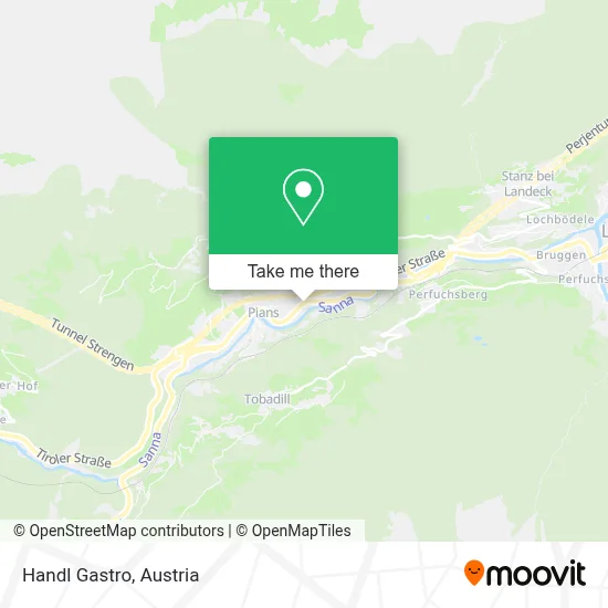 Handl Gastro map