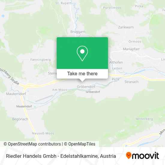 Riedler Handels Gmbh - Edelstahlkamine map