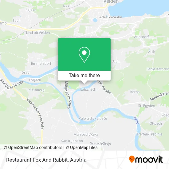 Restaurant Fox And Rabbit map