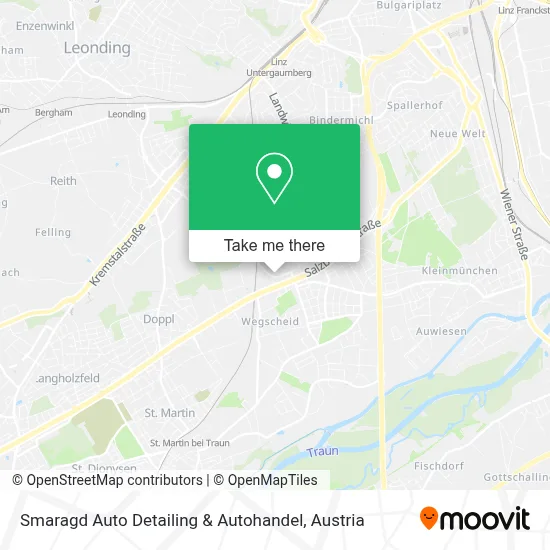 Smaragd Auto Detailing & Autohandel map