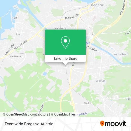 Eventwide Bregenz map