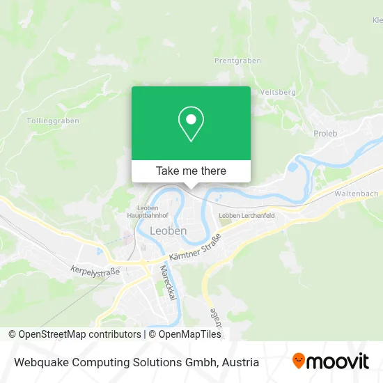 Webquake Computing Solutions Gmbh map