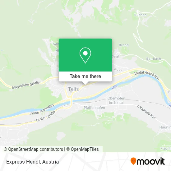Express Hendl map