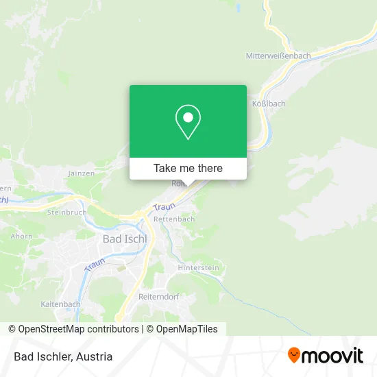 Bad Ischler map
