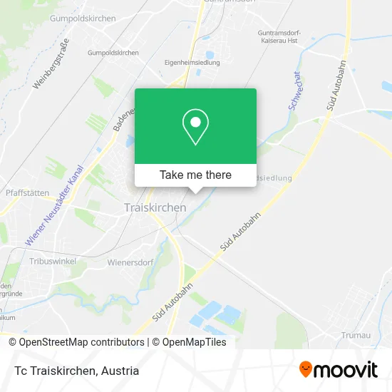 Tc Traiskirchen map