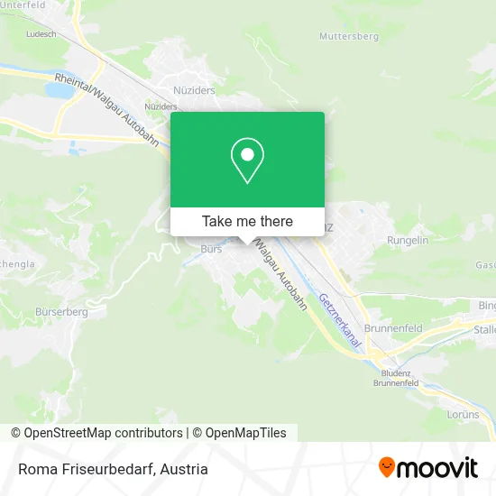 Roma Friseurbedarf map