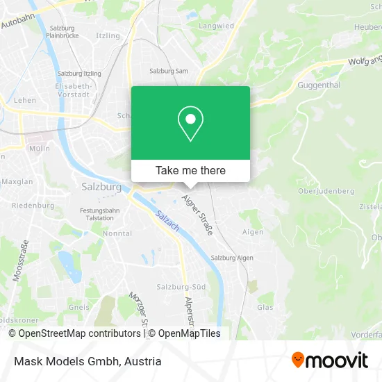 Mask Models Gmbh map