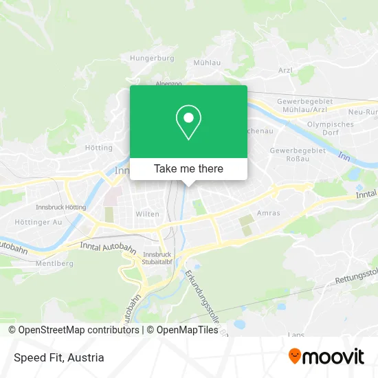 Speed Fit map