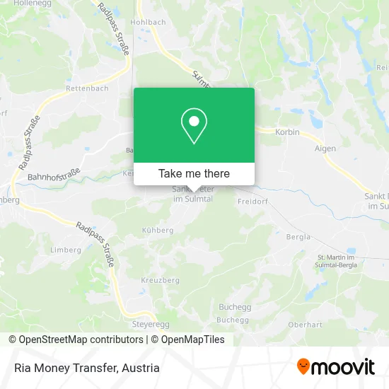 Ria Money Transfer map