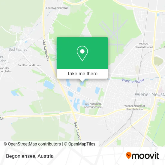 Begoniensee map