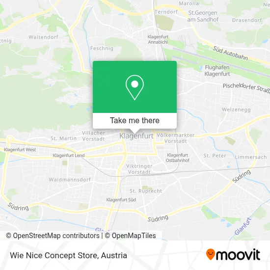Wie Nice Concept Store map