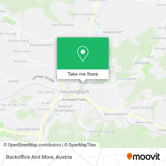 Backoffice And More map
