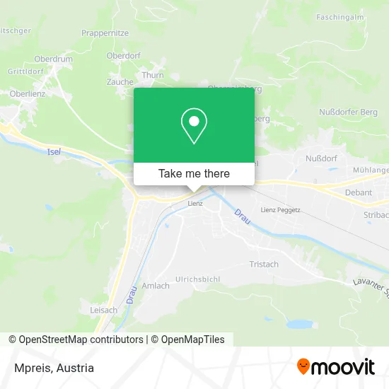 Mpreis map
