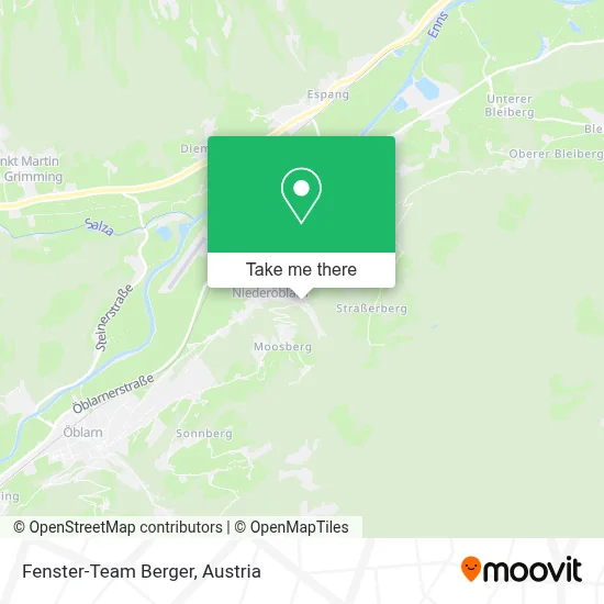 Fenster-Team Berger map