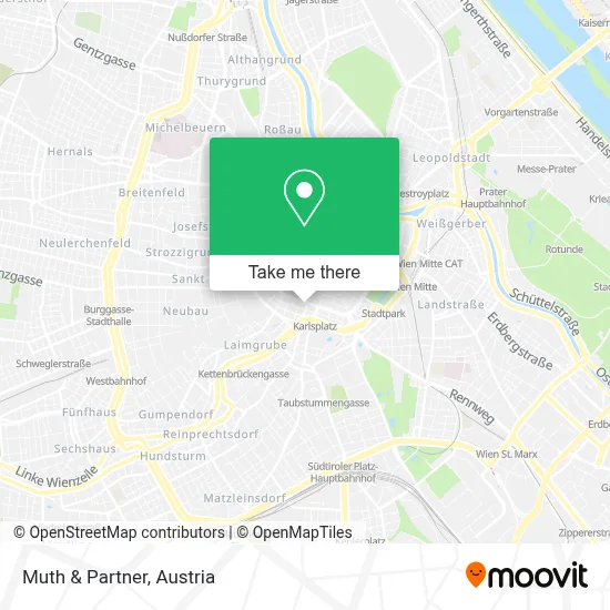 Muth & Partner map