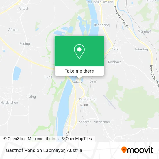Gasthof Pension Labmayer map