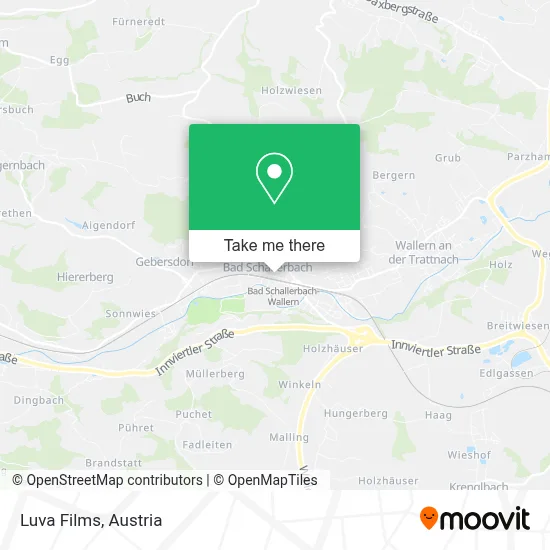 Luva Films map