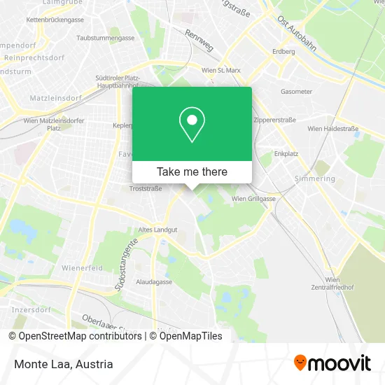 Monte Laa map