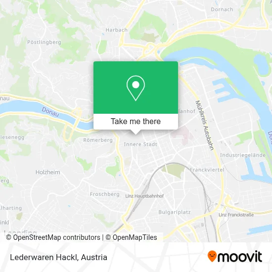Lederwaren Hackl map
