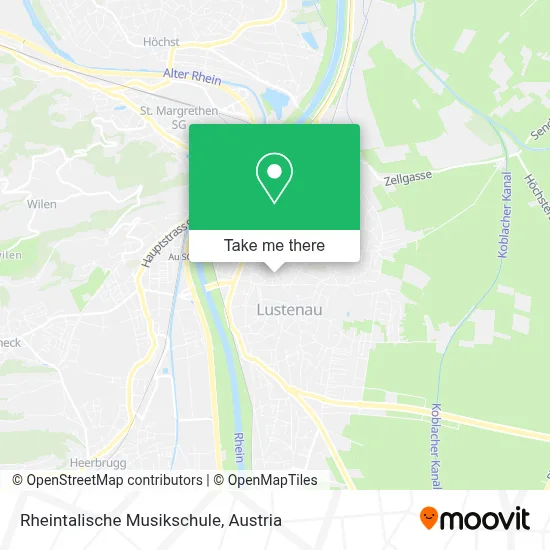 Rheintalische Musikschule map