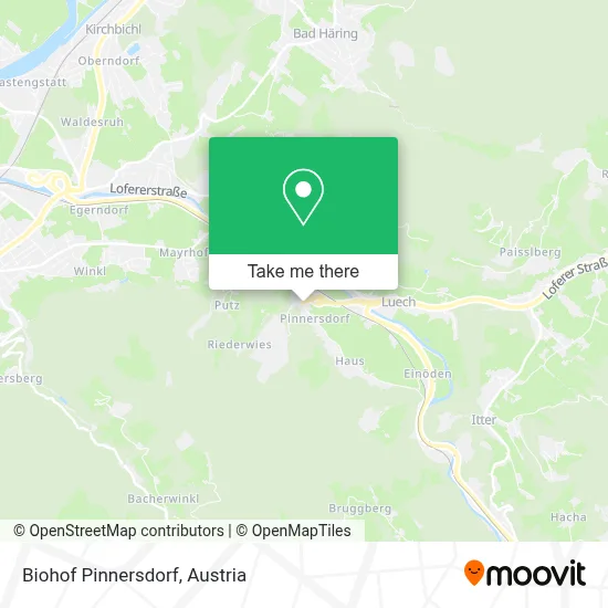 Biohof Pinnersdorf map