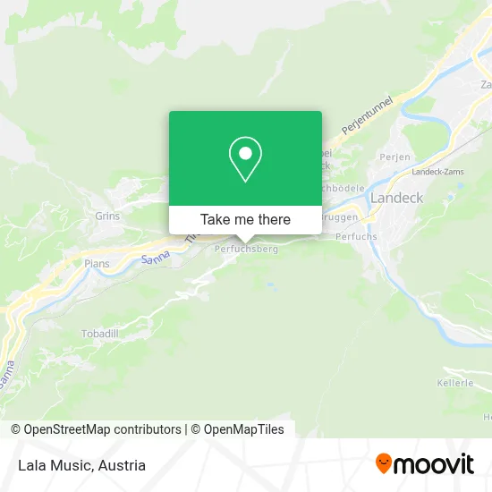 Lala Music map