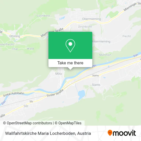 Wallfahrtskirche Maria Locherboden map