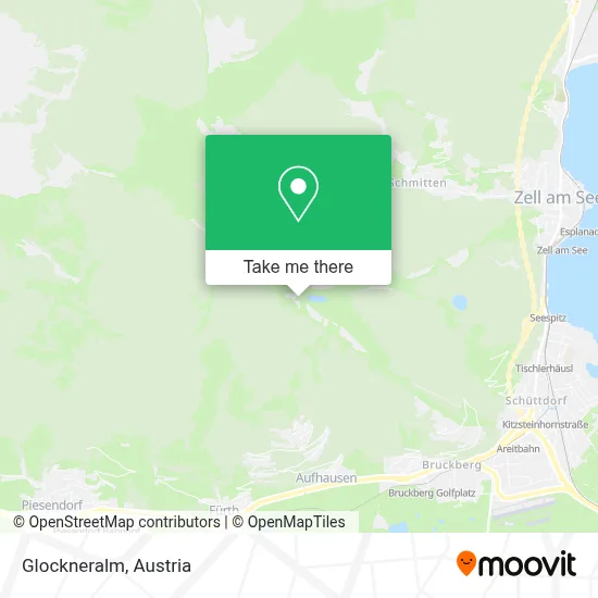 Glockneralm map