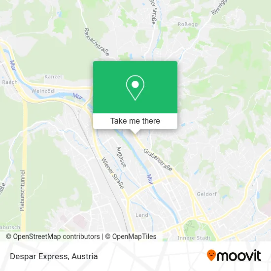 Despar Express map