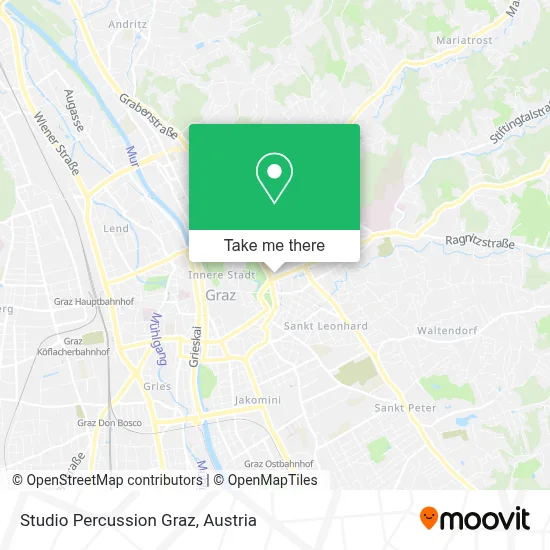 Studio Percussion Graz map