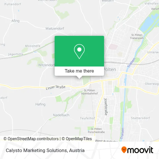 Calysto Marketing Solutions map