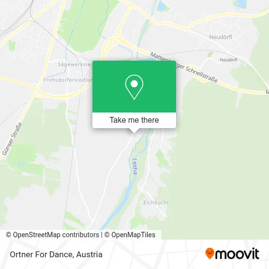 Ortner For Dance map