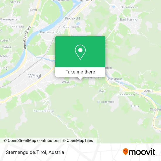 Sternenguide.Tirol map