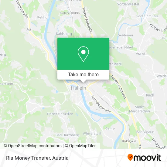 Ria Money Transfer map