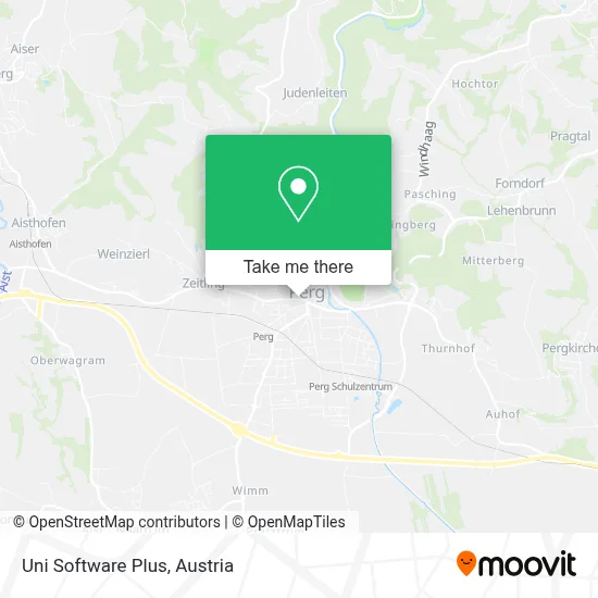 Uni Software Plus map