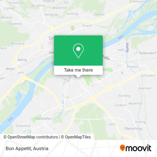 Bon Appetit map