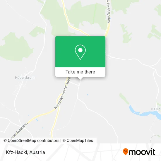 Kfz-Hackl map
