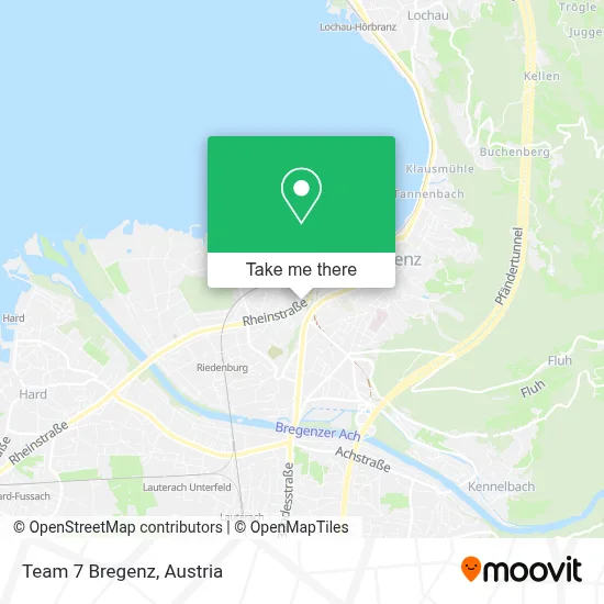 Team 7 Bregenz map