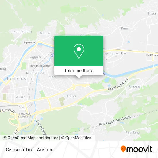 Cancom Tirol map