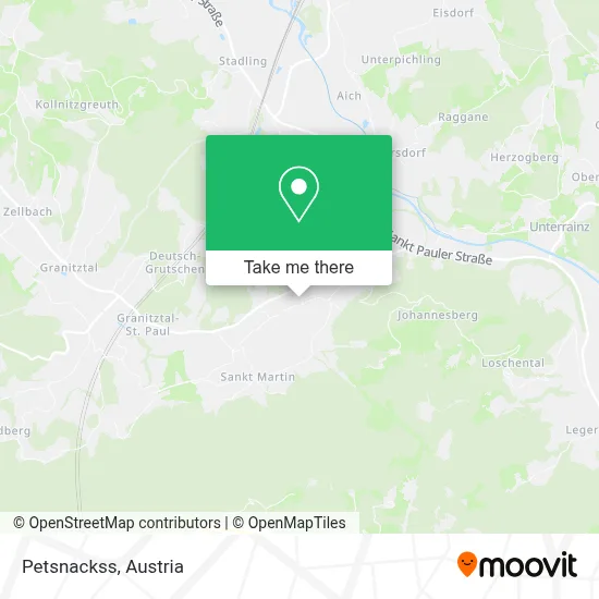 Petsnackss map