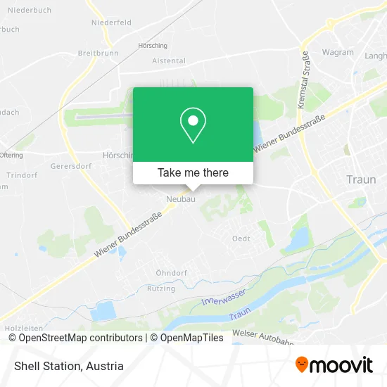 Shell Station map