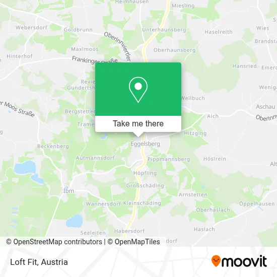 Loft Fit map