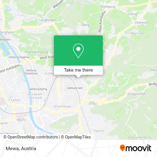 Mewa map