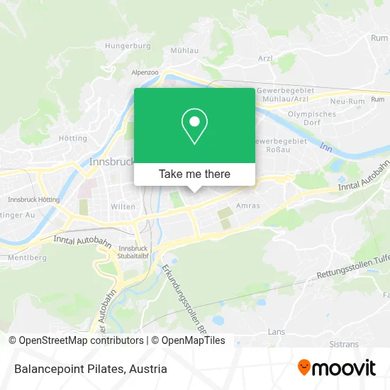 Balancepoint Pilates map