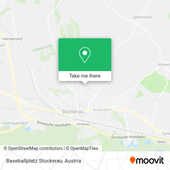 Baseballplatz Stockerau map
