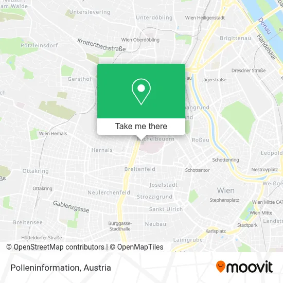 Polleninformation map