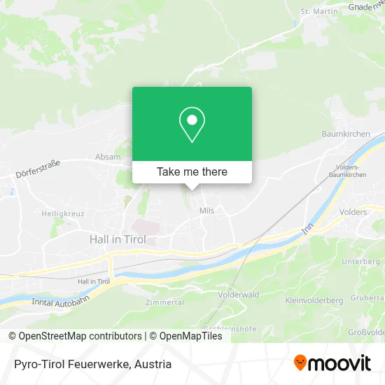 Pyro-Tirol Feuerwerke map