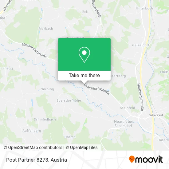 Post Partner 8273 map