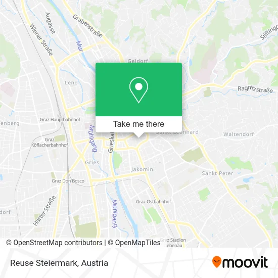 Reuse Steiermark map